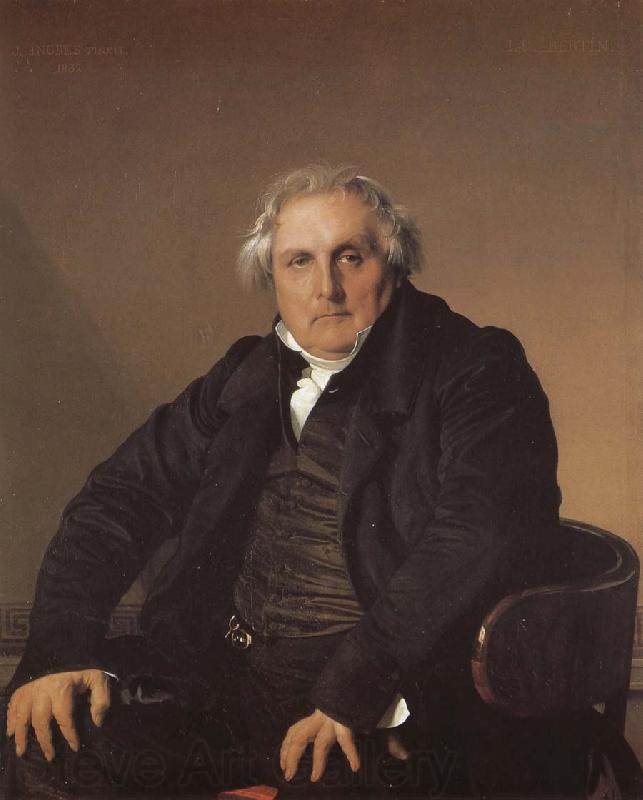 Jean-Auguste Dominique Ingres Portraiy of Biertan